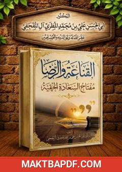 غلاف كتاب القناعة والرضا مفتاح السعادة الحقيقية