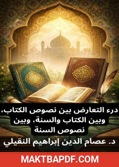 غلاف كتاب درء التعارض بين نصوص الكتاب وبين الكتاب والسنة وبين نصوص السنة