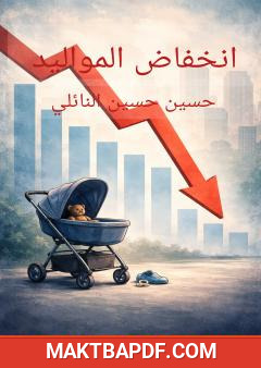 غلاف كتاب انخفاض المواليد