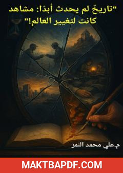 غلاف كتاب تاريخ لم يحدث أبدا - مشاهد كانت لتغير العالم