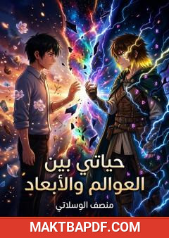 غلاف كتاب حياتي بين العوالم والأبعاد