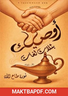 غلاف كتاب أوصيك بثلاث لغات - الجزء الأول