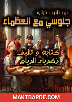 غلاف كتاب جلوسي مع العظماء