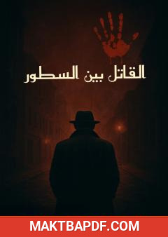 غلاف كتاب القاتل بين السطور