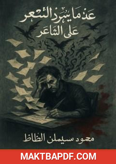 غلاف كتاب عندما يتمرد الشعر على الشاعر